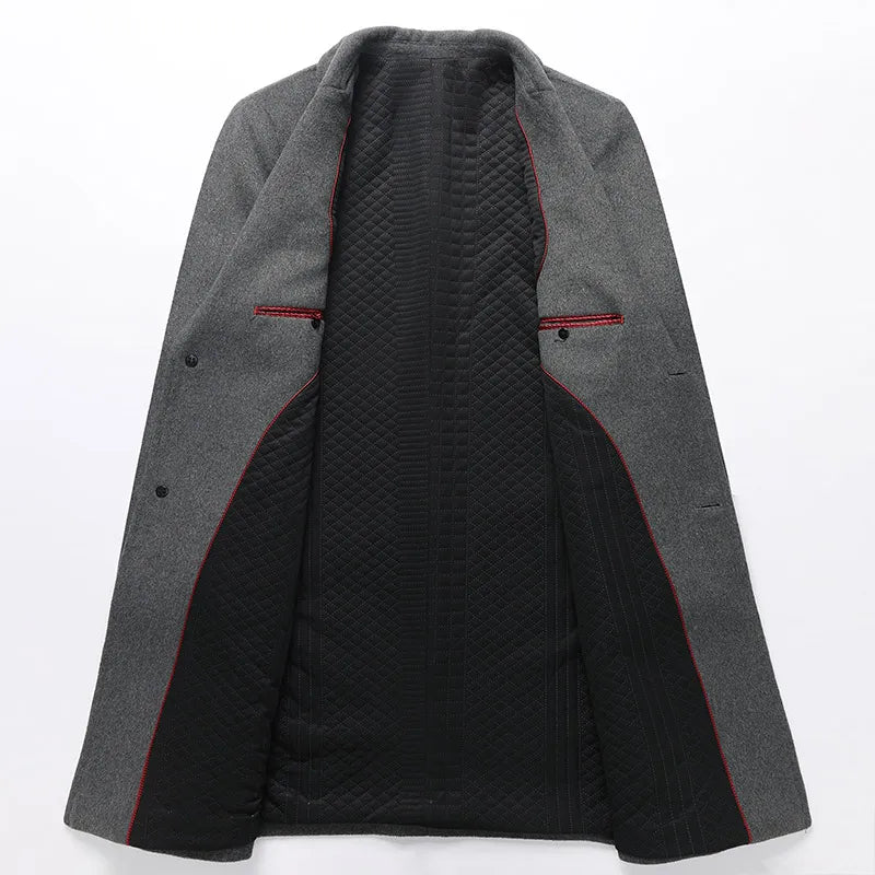 Sobretudo Giovanni Wool Trench