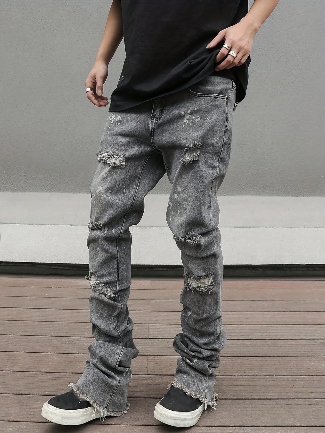 Calça Jeans Marco Distressed