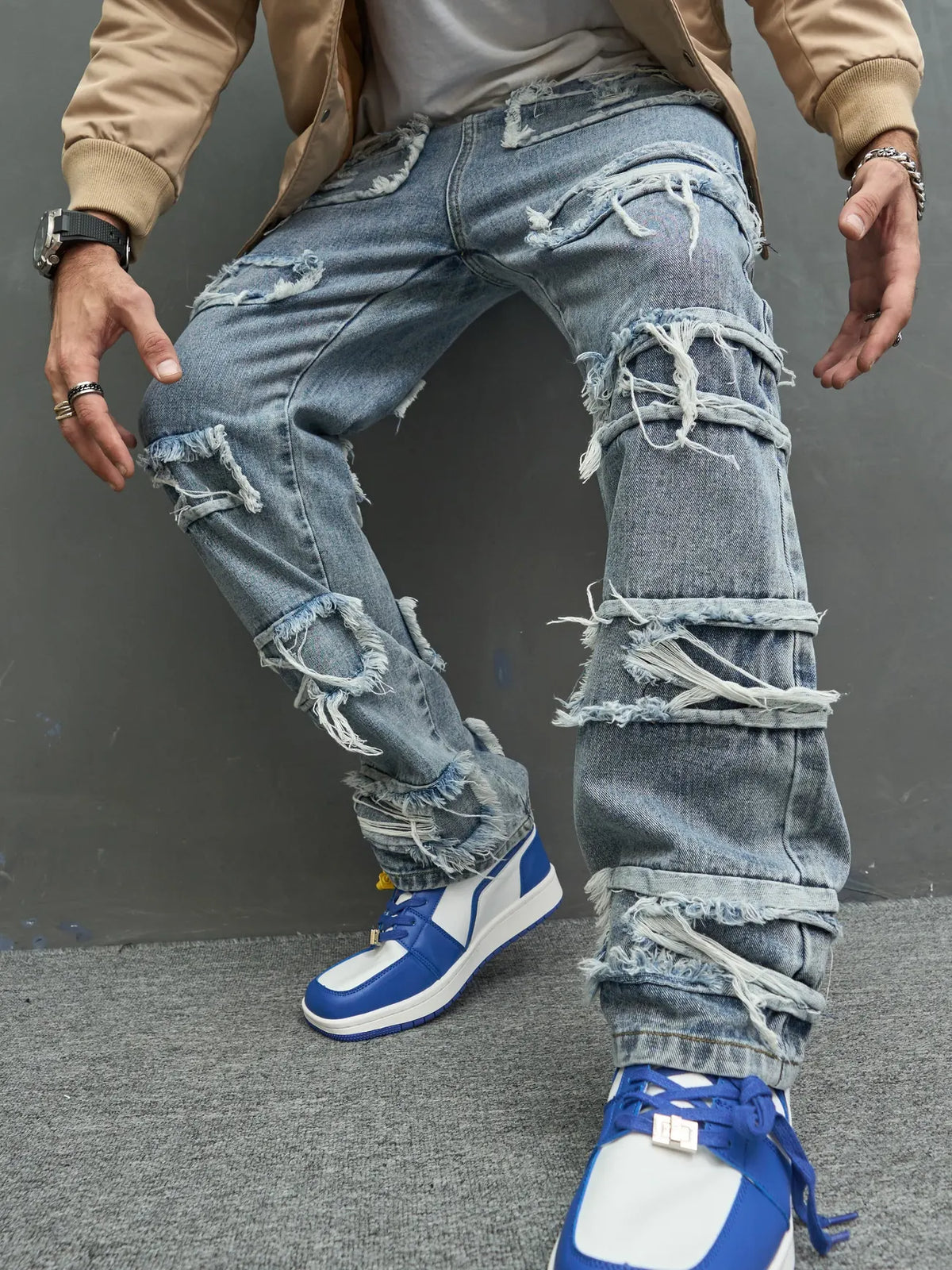 Calça Jeans Luigi Distressed