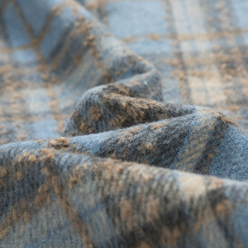 Jaqueta Classic Plaid Cashmere