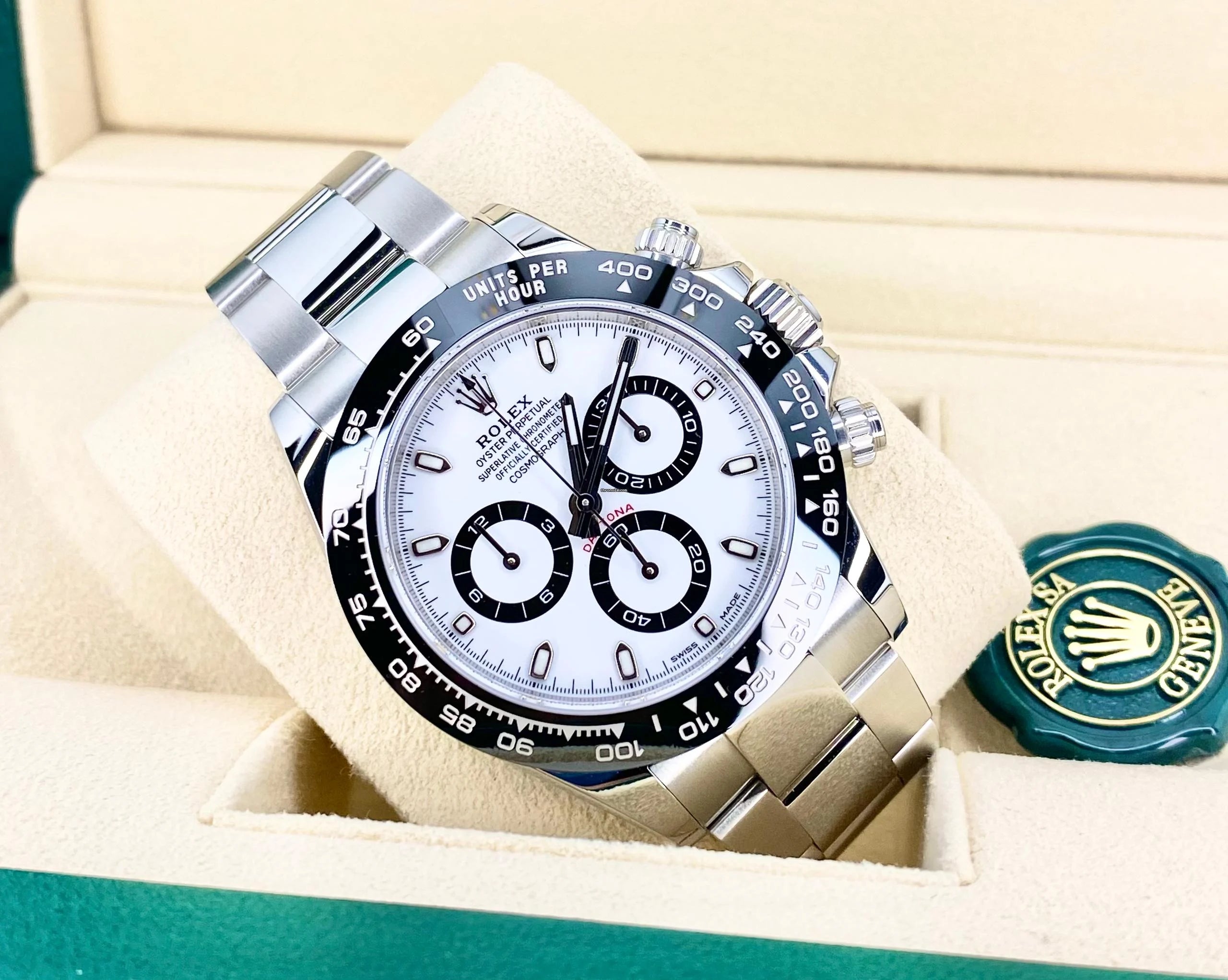 Relógio Daytona Masculino 40mm Panda