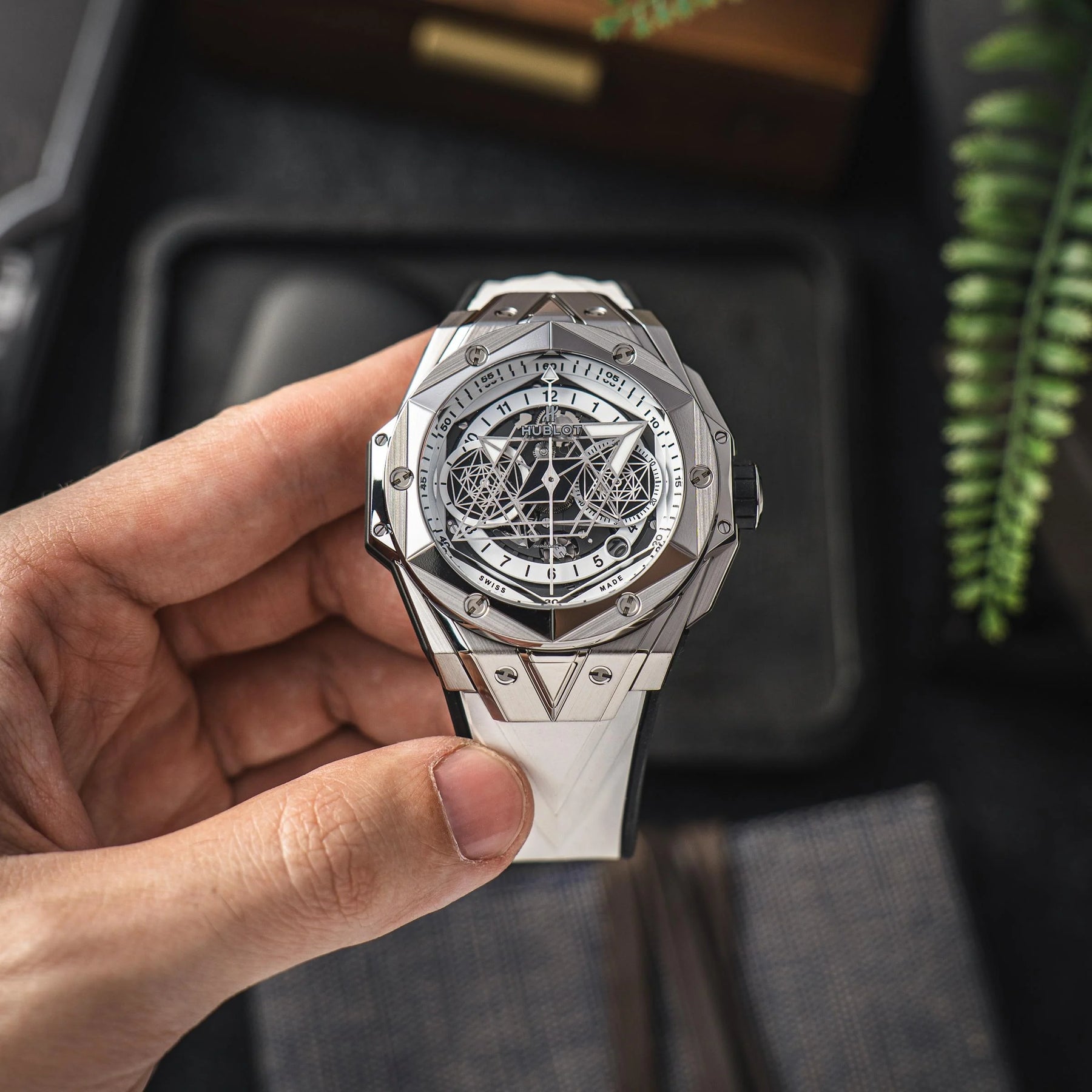 Relógio Big Bang Master Grade Full Sphire Glsss H