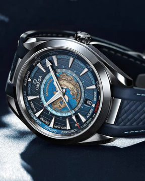 Relógio Seamaster Aqua Terra Worldtimer 41mm