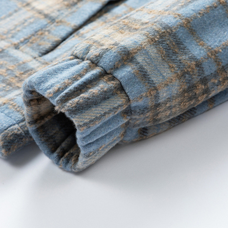 Jaqueta Classic Plaid Cashmere
