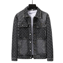 Jaqueta Jeans Jacquard