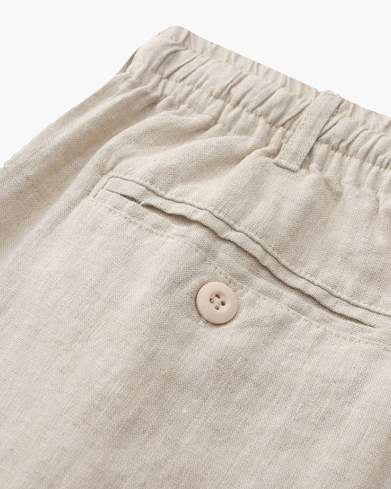 Casablanca – Shorts de Linho Premium