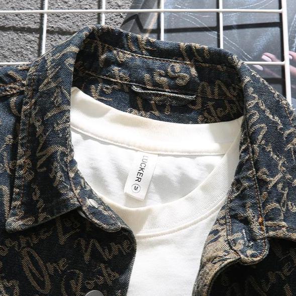 Jaqueta Jeans Scripture