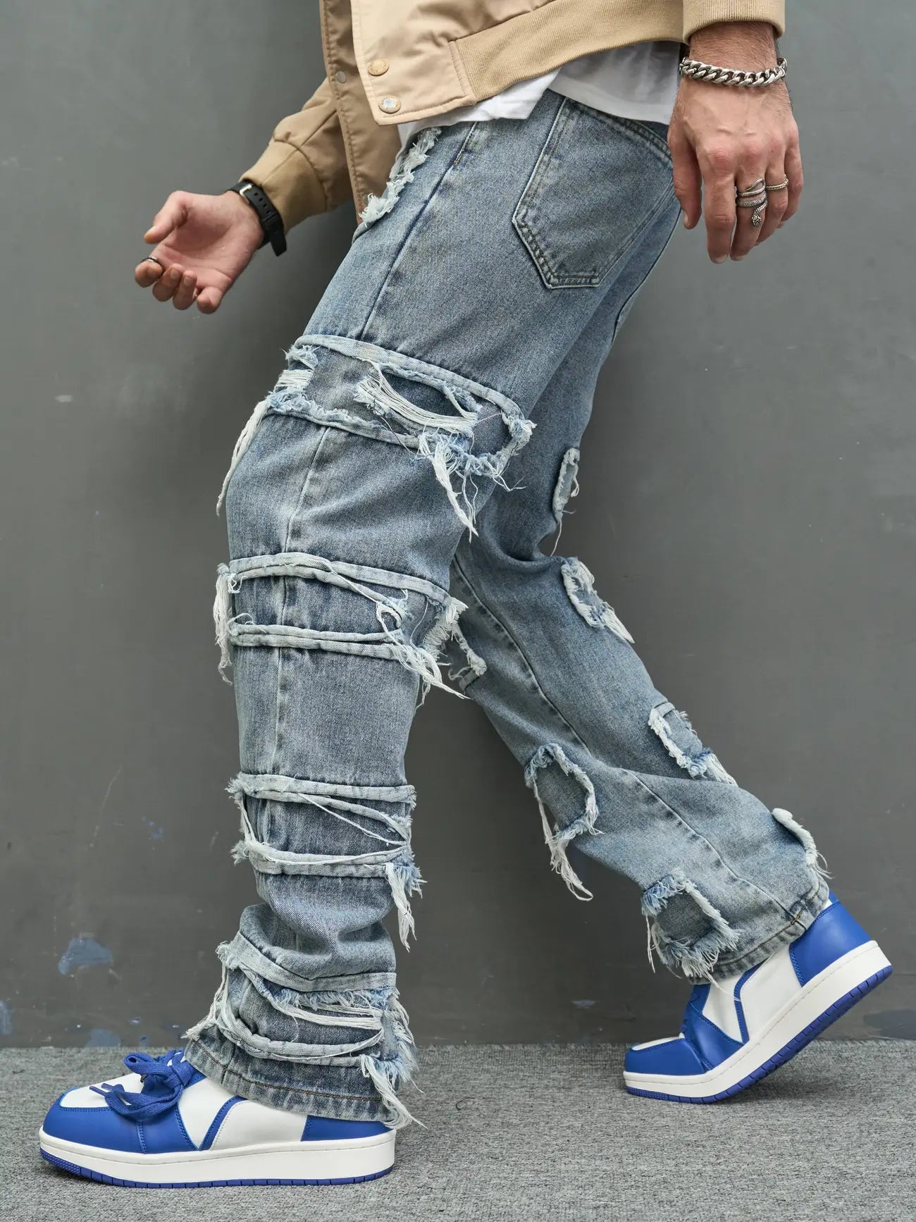Calça Jeans Luigi Distressed