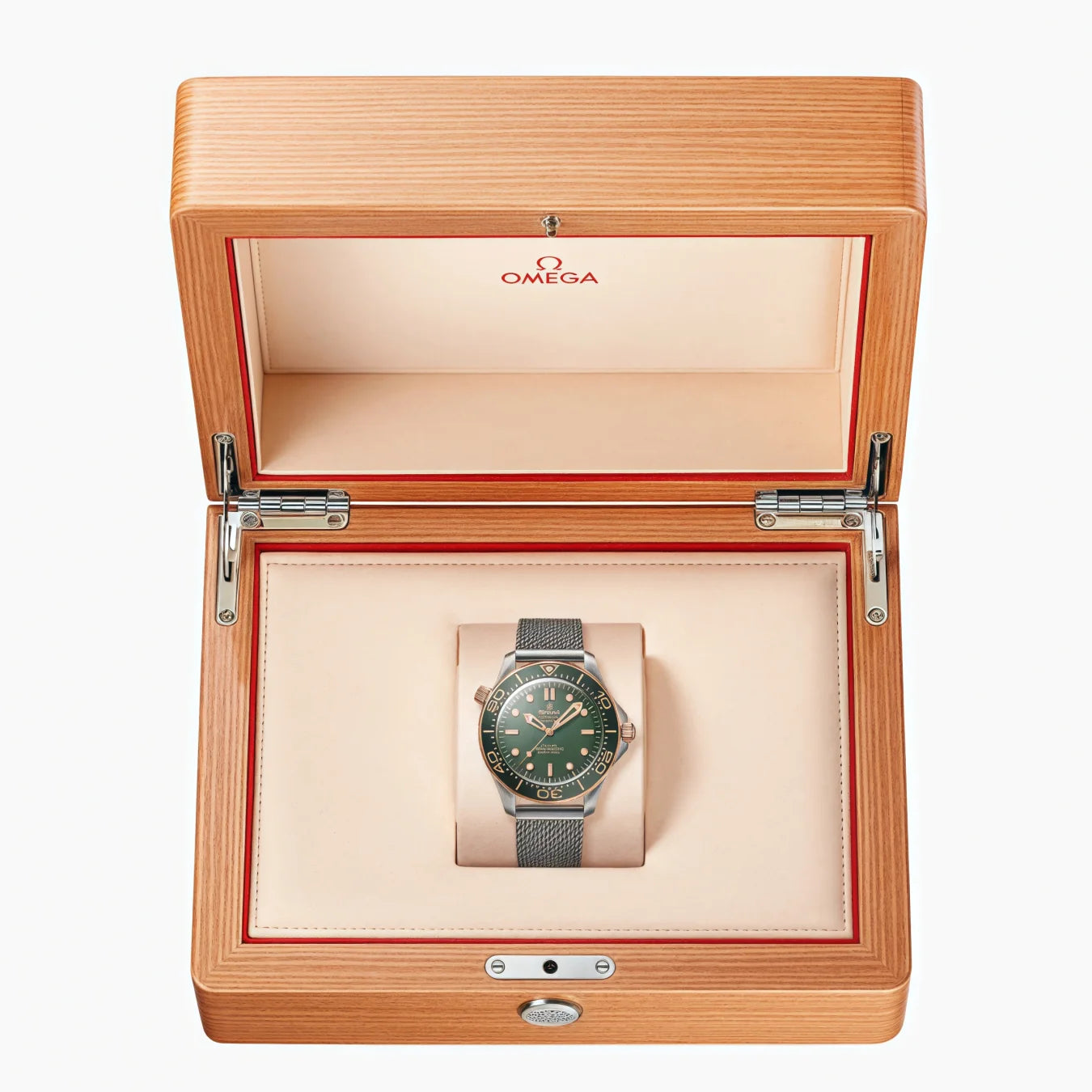 Relógio Seamaster Diver 300M 42 mm, Titanium ‑ Bronze Gold on Titanium