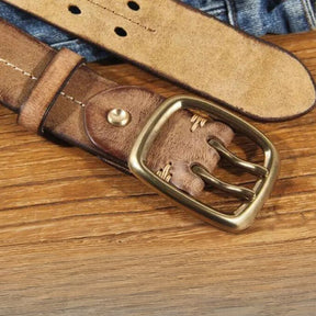 Cinto Masculino de Couro Artesanal Fiorinni