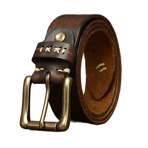 Cinto Masculino de Couro Fiorinni Vintage