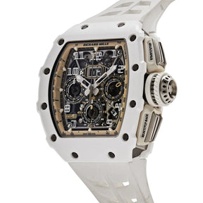 Relógio RM 11-03 'Last White Edition' Automatic Flyback Chronograph