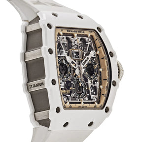 Relógio RM 11-03 'Last White Edition' Automatic Flyback Chronograph