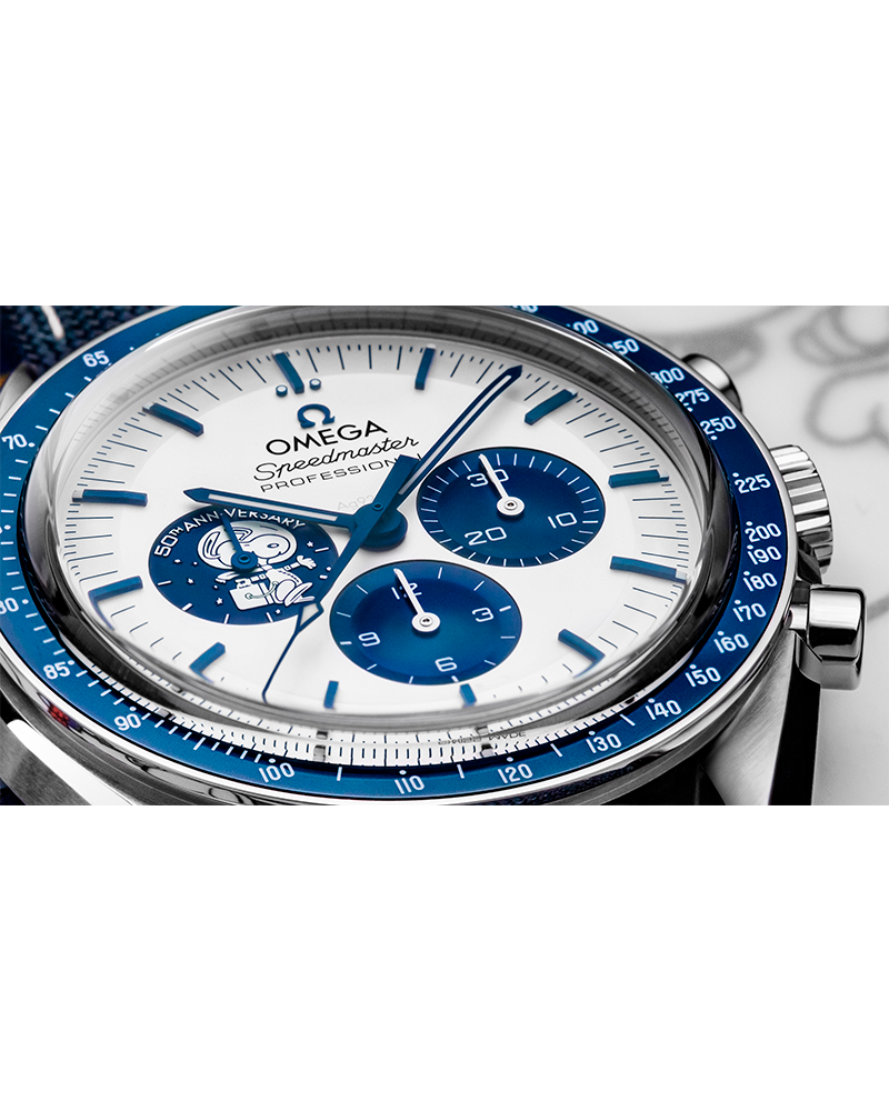 Relógio Speedmaster Snoopy Série de Aniversário 42mm +Caixa e Certificado