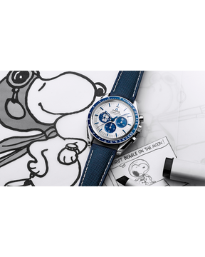 Relógio Speedmaster Snoopy Série de Aniversário 42mm +Caixa e Certificado