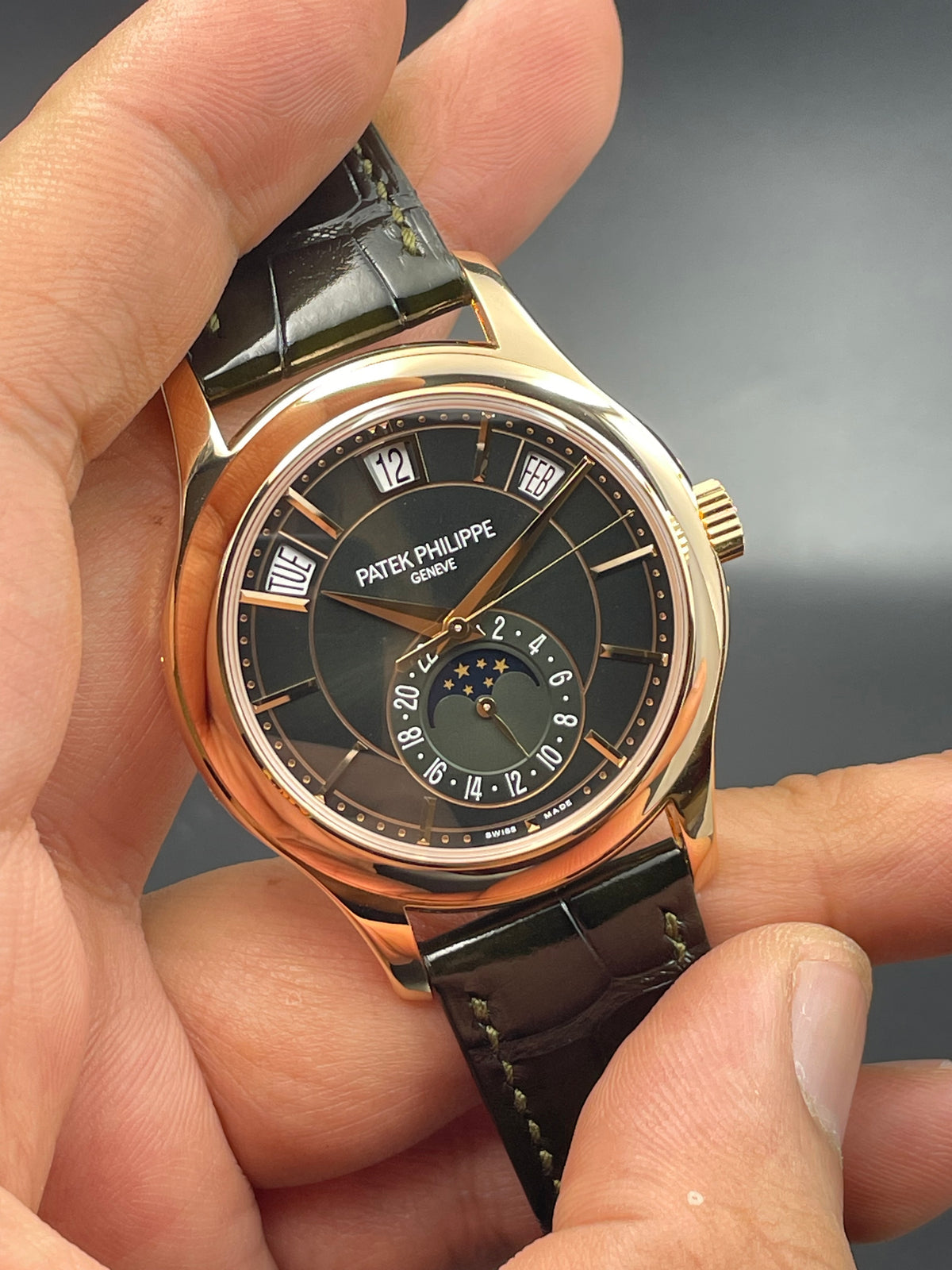 Relógio Moon-Phase 40mm - Acompanha Caixa e Certificado