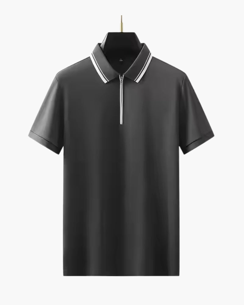 Ridgeway – Camiseta Polo com Zíper