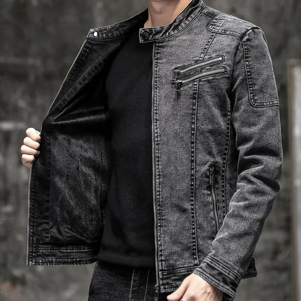 Jaqueta Jeans Masculina Fiorinni Vintage