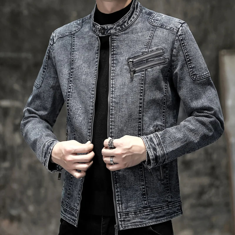 Jaqueta Jeans Masculina Fiorinni Vintage