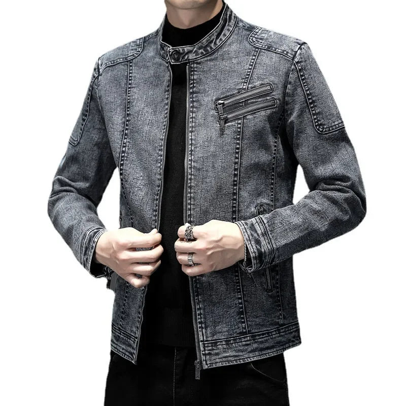 Jaqueta Jeans Masculina Fiorinni Vintage