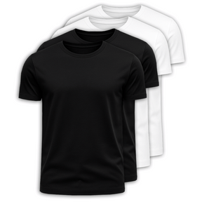 Kit 4 Camisetas Pima Premium Fiorinni