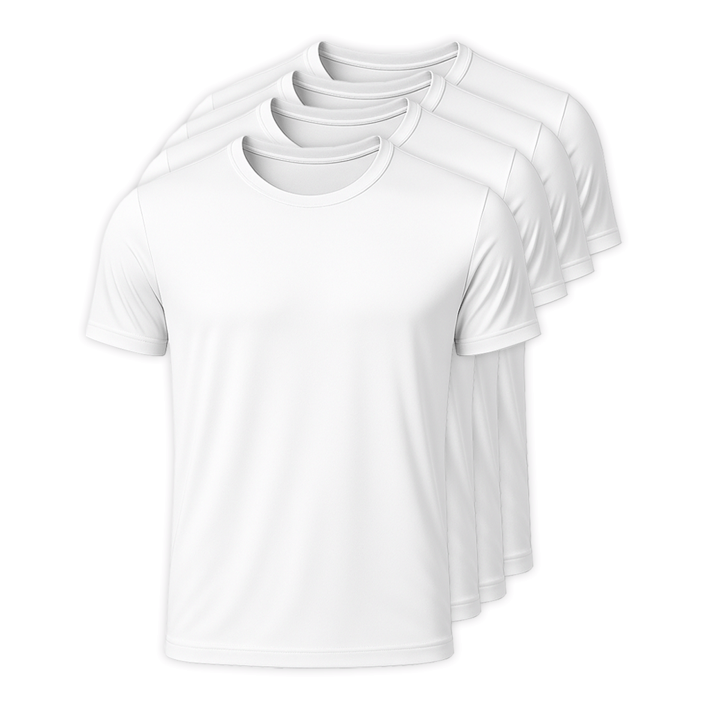 Kit 4 Camisetas Tech Modal Fiorinni