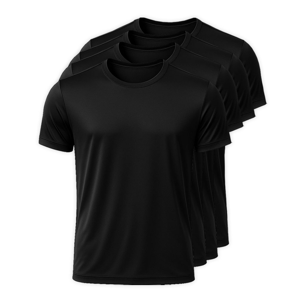 Kit 4 Camisetas Tech Modal Fiorinni