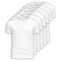 Kit 6 Camisetas Pima Premium Fiorinni