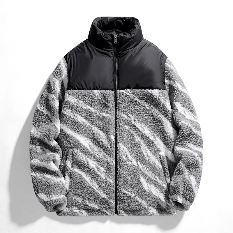 Jaqueta Zebra Fleece