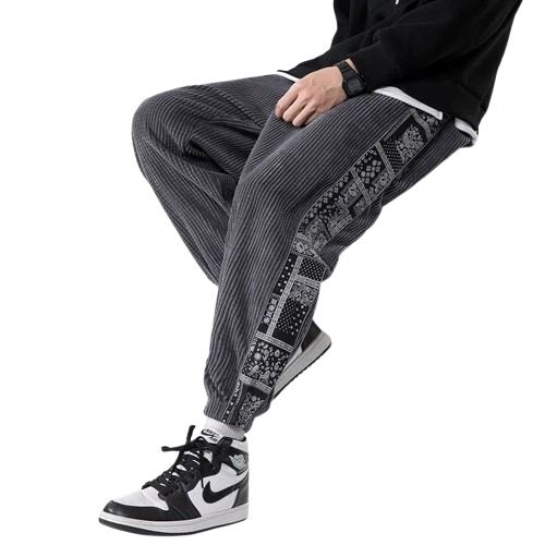 Calça Moletom Bandana Corduroy