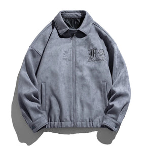 Jaqueta Suede Bomber