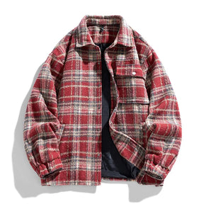 Jaqueta Classic Plaid Cashmere
