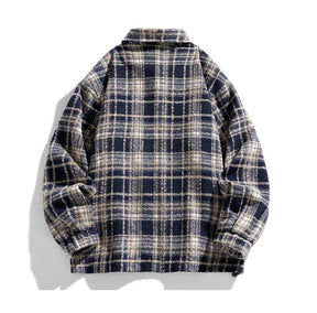 Jaqueta Classic Plaid Cashmere