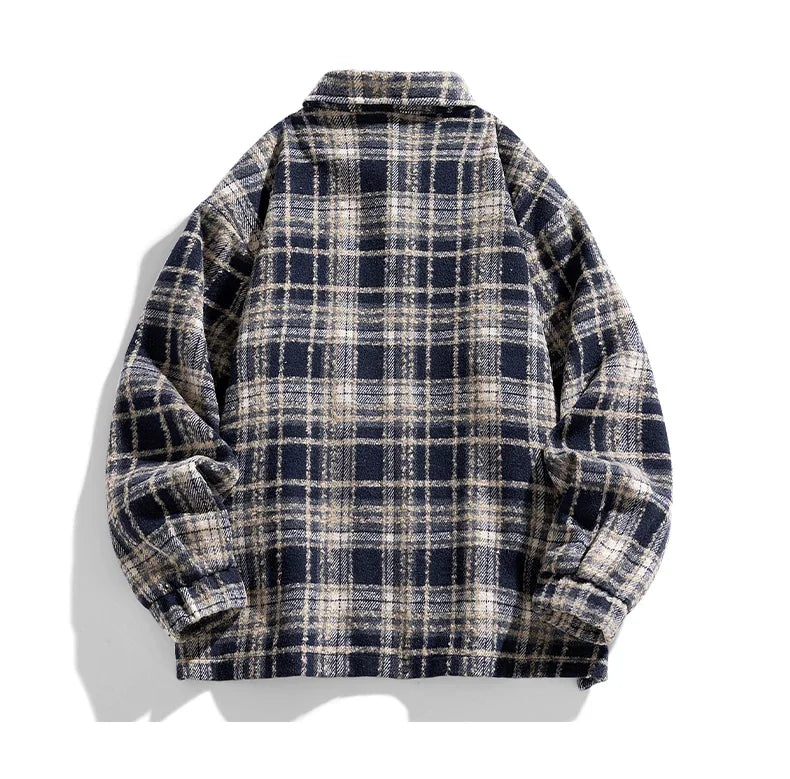 Jaqueta Classic Plaid Cashmere