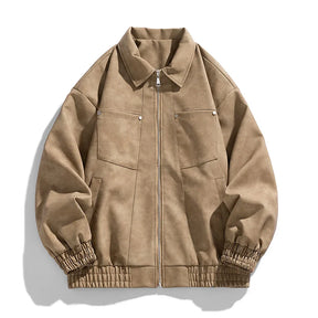 Jaqueta Classic Bomber Leather
