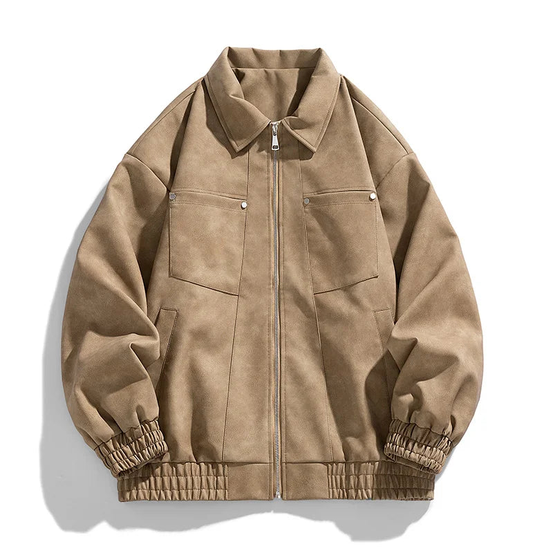 Jaqueta Classic Bomber Leather
