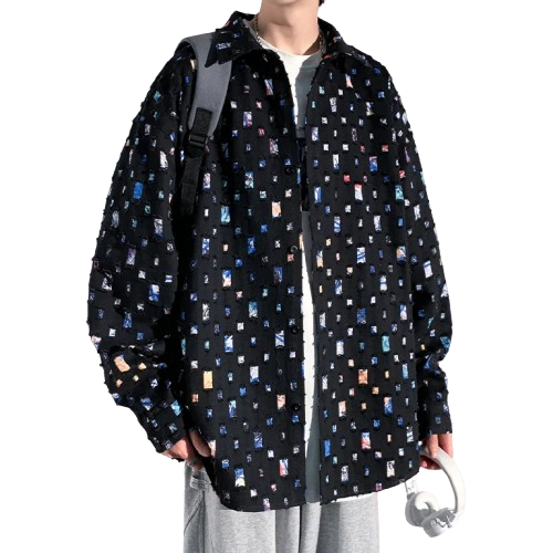 Camisa Artisan Pattern