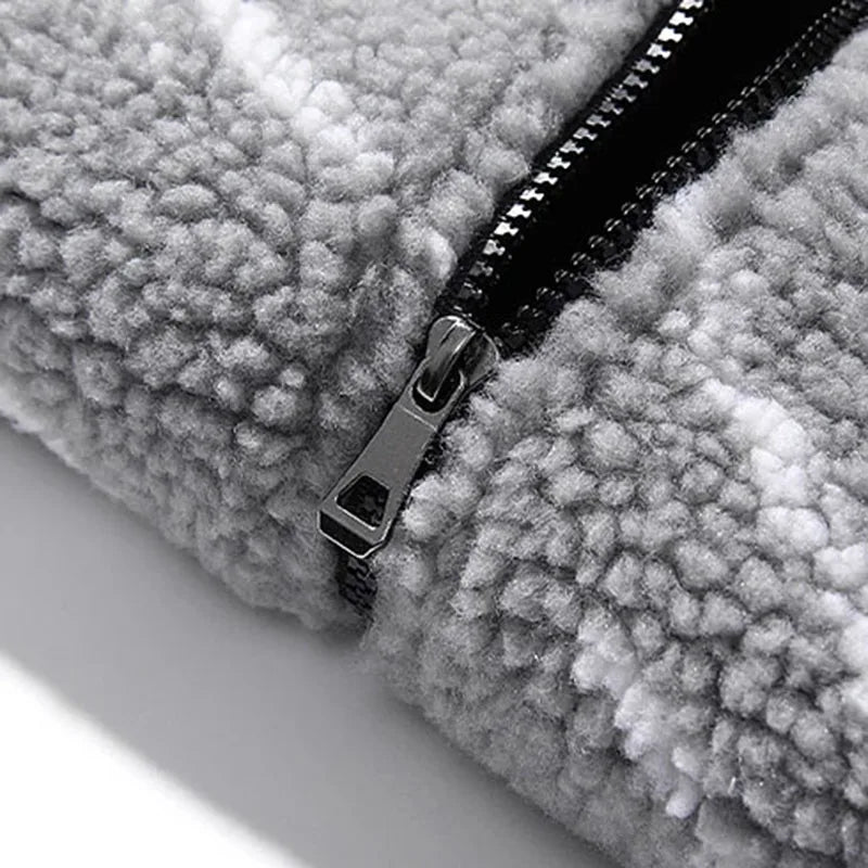 Jaqueta Zebra Fleece