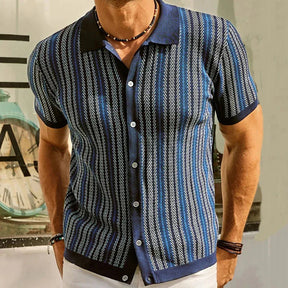 Camisa Bradley Short Sleeve Button-Up