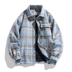 Jaqueta Classic Plaid Cashmere