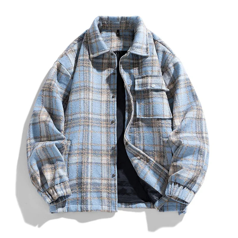 Jaqueta Classic Plaid Cashmere