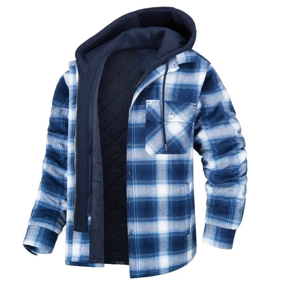 Jaqueta Plaid Cashmere