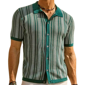 Camisa Bradley Short Sleeve Button-Up