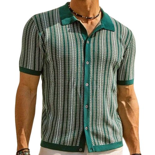 Camisa Bradley Short Sleeve Button-Up