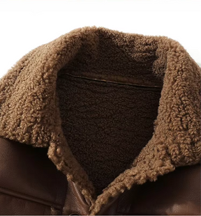 Jaqueta Suede Leather