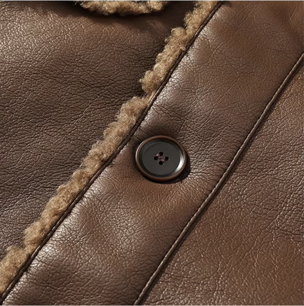 Jaqueta Suede Leather