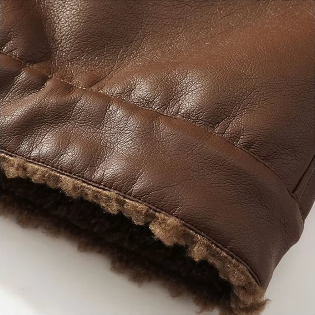 Jaqueta Suede Leather