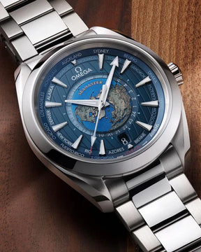 Relógio Seamaster Aqua Terra Worldtimer 41mm