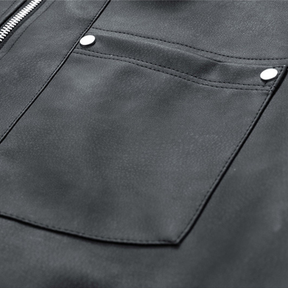 Jaqueta Classic Bomber Leather