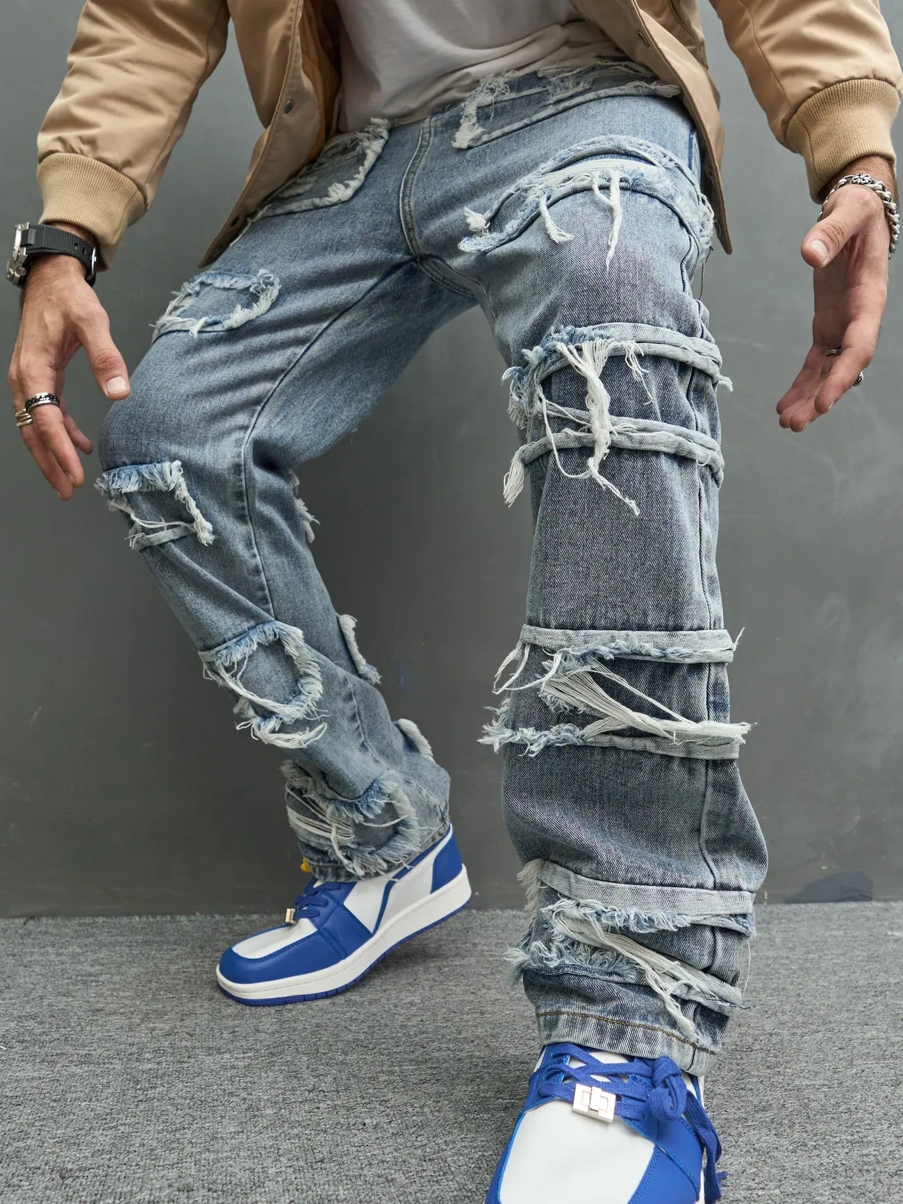 Calça Jeans Luigi Distressed